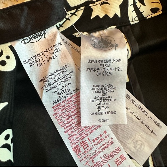 Disney Nightmare Before Christmas Glow in the Dark Blazer Light Up Bow Tie S/M - Picture 12 of 14